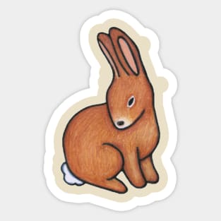 little bunny rabbit Sticker